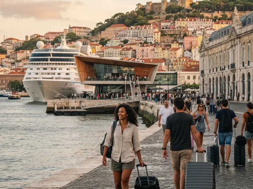 Lisbon Airport to Lisbon cruise terminal
