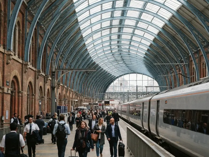 Gare de Londres St Pancras International (Eurostar)